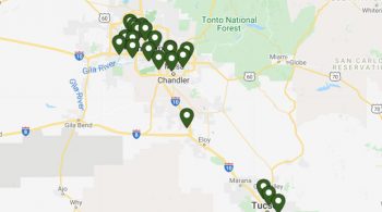 Check Mate Arizona Stores Pin in Map