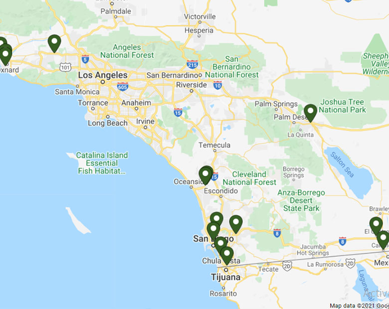 Check Mate California Stores Pin in Map